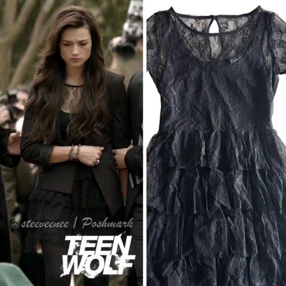 Forever 21 Black Lace Dress ASO Allison Argent - Picture 2 of 8